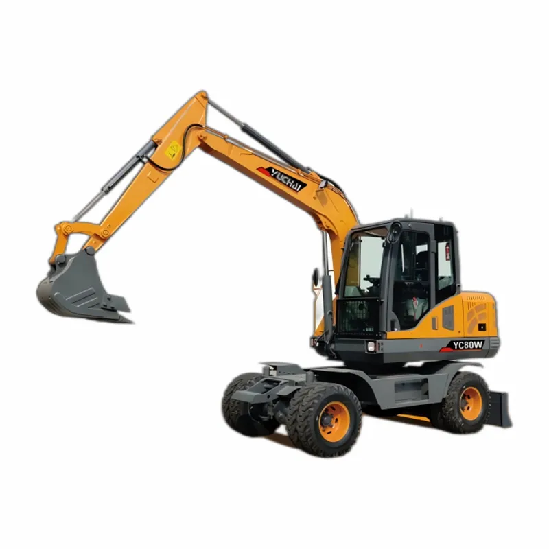 Yuchai YC80W bager kotača